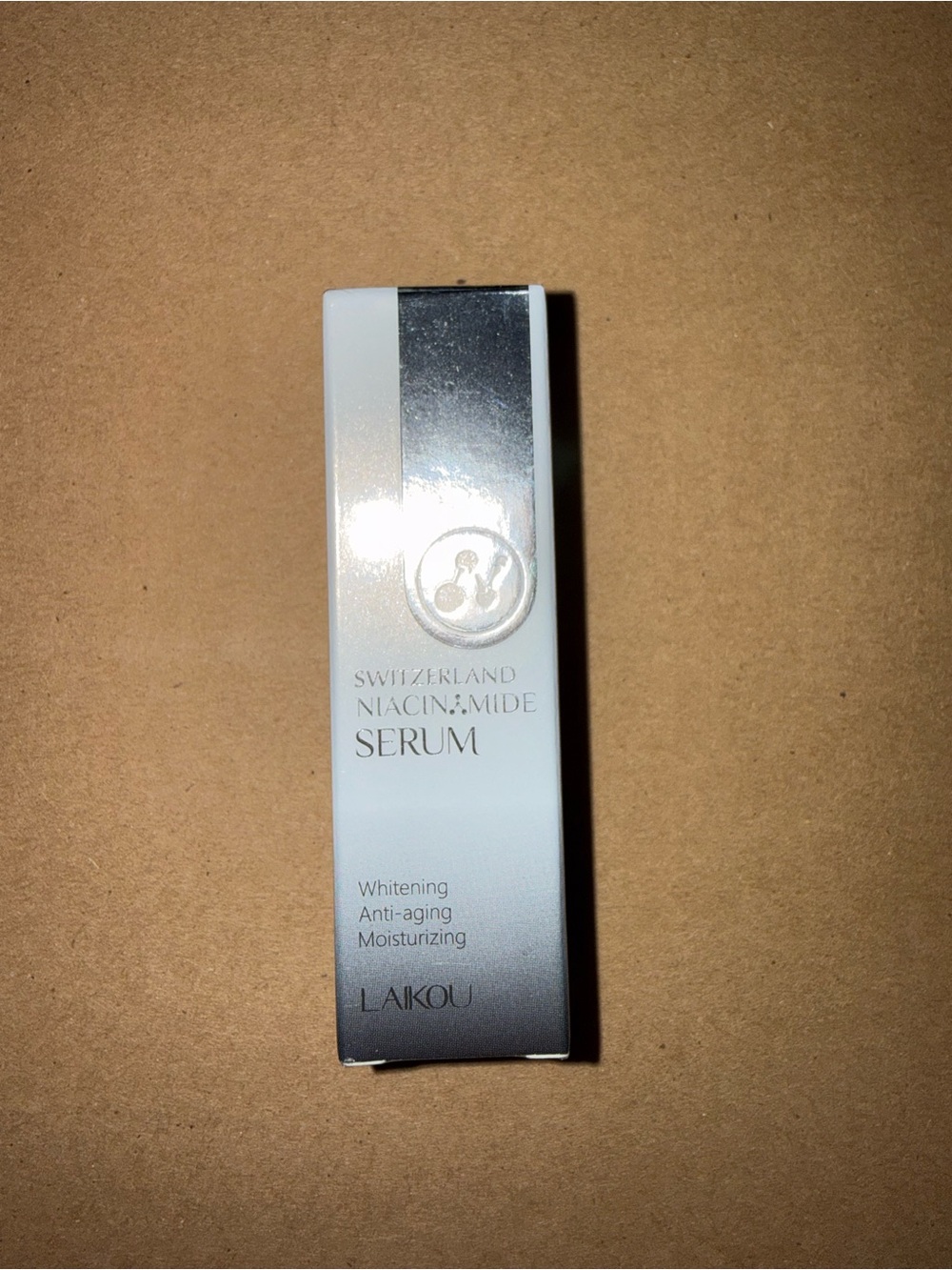 LAIKOU Niacinamide Serum - White & Silver Packaging